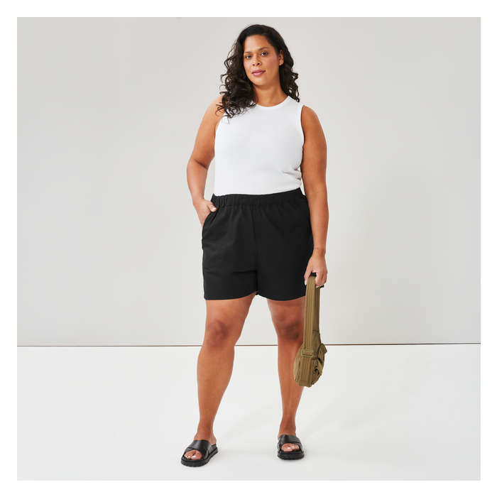 Women+ Linen Blend Short